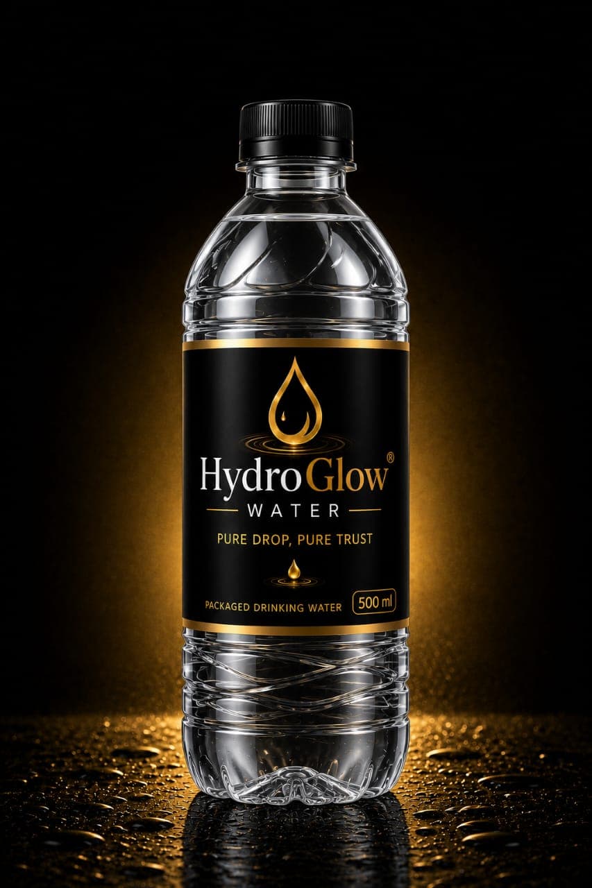 HydroGlow 500ml Packaged Water Bottle
